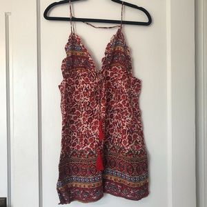 Bandana Print Dress/Coverup